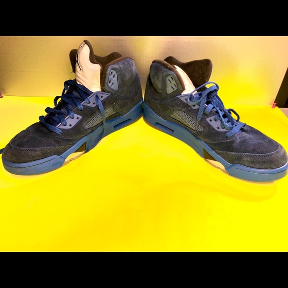 Nike Air Jordan 5V Retro Olympic Obsidian Men 11.5 - Picture 3 of 8